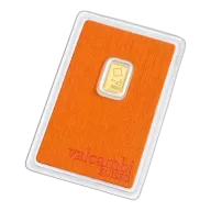1 gram Gold Bar - Valcambi (Carded)