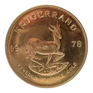 1 oz South Africa Gold Krugerrand (Year Varies)