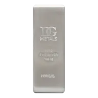 100 oz Silver Bar Dillon Gage