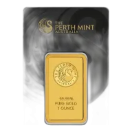 1 oz Perth Mint Gold Bar
