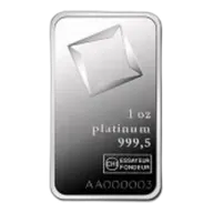 1 Kilo Valcambi Platinum Bar
