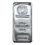 Germania Mint 500g Cast Silver Bar