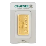 C.Hafner 1oz Minted Gold Bar