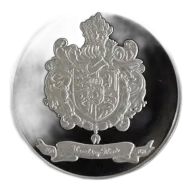 1 ounce HWMC Heraldry Mint Silver Round "Spain"