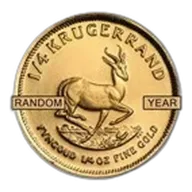 South Africa 1/4 oz Gold Krugerrand (Random Year)