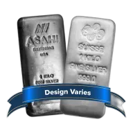 1 Kilo Generic Silver Bar .999 Fine 32.15 oz Secondary Market