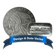 5 Troy oz Silver Bar or Round .999 Fine Cast Secondary Market