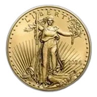 2024 1/2 oz American Gold Eagle Coin BU