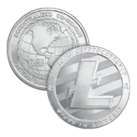 1 oz Litecoin Silver Round