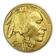 2007 1 oz Gold Buffalo BU