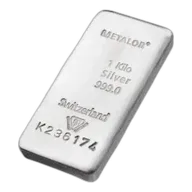 1 Kilo Silver Bar