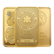 1 oz Gold Bar - Mint Varies