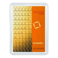 100 GRAM GOLD COMBI-BAR VALCAMBI