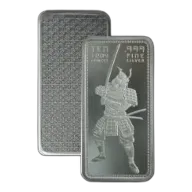 10 oz Samurai Silver Bar
