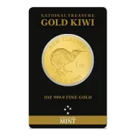 NZ Mint Gold Kiwi Round 1oz