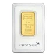 1 oz Gold Bar - Credit Suisse (In Assay)