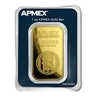 1 oz Gold Bar - APMEX (TEP)