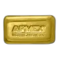 100 gram Cast-Poured Gold Bar - APMEX