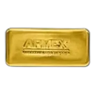 1 kilo Cast-Poured Gold Bar - APMEX