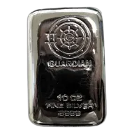 10oz Silver Guardian Cast Bar 9999