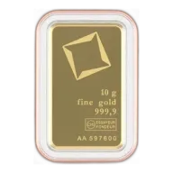 Valcambi Suisse 10 gram Gold Bar (In Assay)