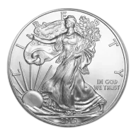 1 oz USA Eagle .999% Fine Silver Coin 2010