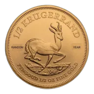 1/2 oz South African Mint Krugerrand Gold Coin