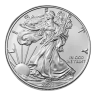 2021 Silver American Eagle - BU (Type 1)