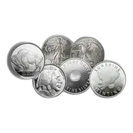 1/2 Oz Silver Round (Random Brand)