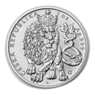 2026 Niue 1 oz Silver Czech Lion BU
