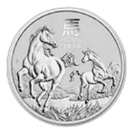 2026 Australia 1/2 oz Silver Lunar Horse BU (Series III)