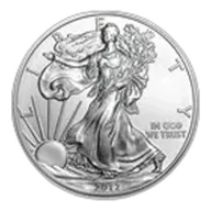 2012 1 oz American Silver Eagle BU