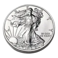 2012 Silver American Eagle - BU
