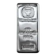 1 Kilo Germania Cast Silver Bar
