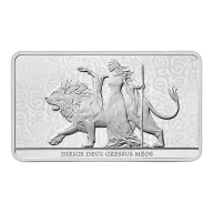 10 Oz Royal Mint Una And The Lion Silver Bar (New)