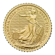 2026 1/10oz Gold Britannia Coin | The Royal Mint