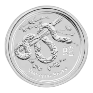 2013 1Kg Perth Mint Lunar Silver Snake Coin Series 2