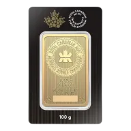 100g Royal Canadian Mint Gold Bar
