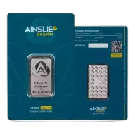 1oz Ainslie Minted Platinum bar