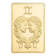 Pamp Suisse 1/2 Gram Gold Zodiac--Gemini