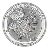 2018 1 oz Silver Coin Kookaburra Perth Mint Bullion