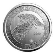 2016 1.5 oz Canadian Silver Falcon Coin