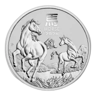 2026 1 oz Lunar III Horse Silver Coin (Australia)