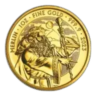 2023 Merlin 1 oz Gold Bullion Coin - Pre-Owned