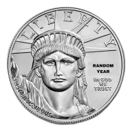 1 oz American Platinum Eagle - BU (Year Varies)