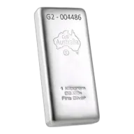 1 kg C4G Cast Silver Bullion 99.95% Pure