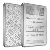 NTR 10oz Silver Minted Bars .999 Buybacks