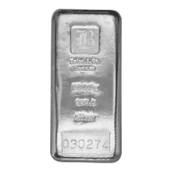 1kg Silver Baird & Co Cast Bar