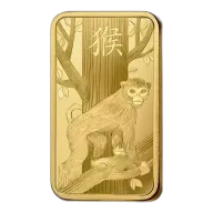100g PAMP Gold Bar - Lunar Monkey