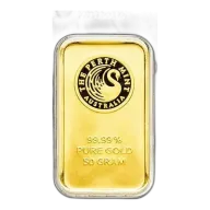 50g Perth Mint Gold Bar